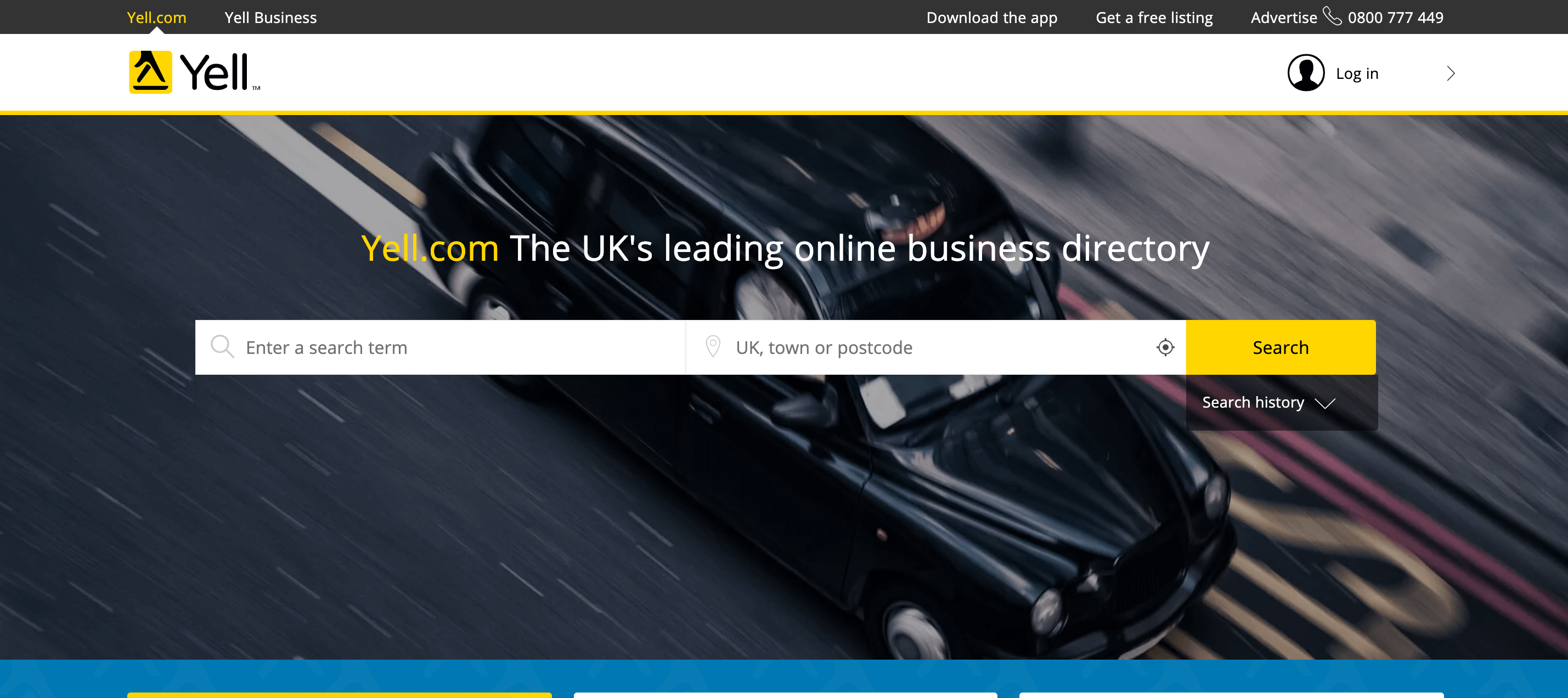 yell - free UK business directories