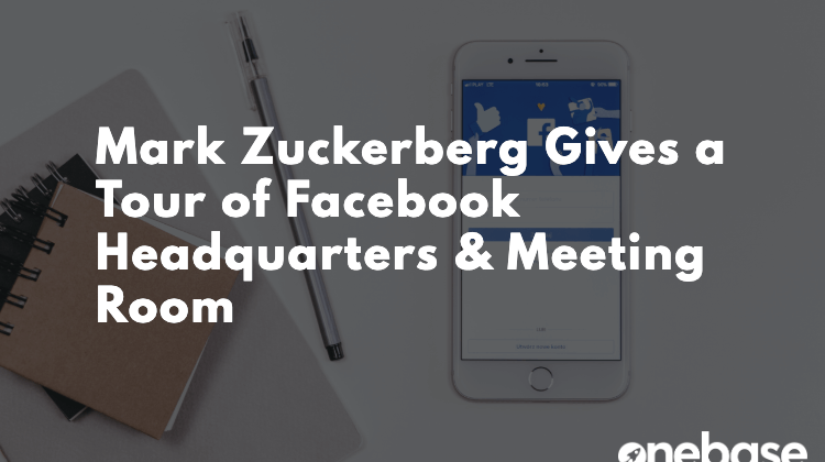 Mark Zuckerberg Gives a Tour of Facebook Headquarters and Meeting Room