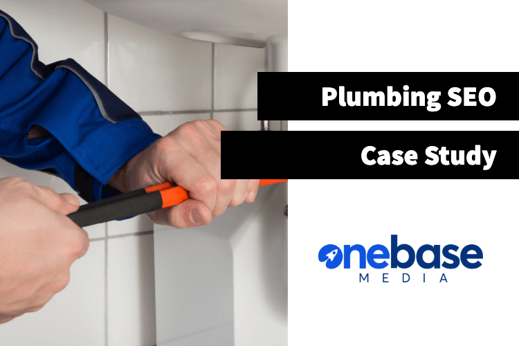 SEO case study for plumbing business | infographic