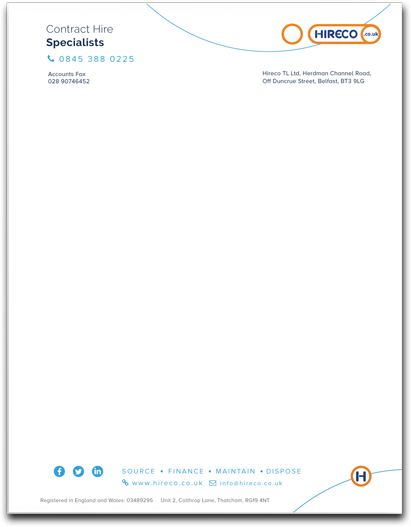 letterhead designers essex