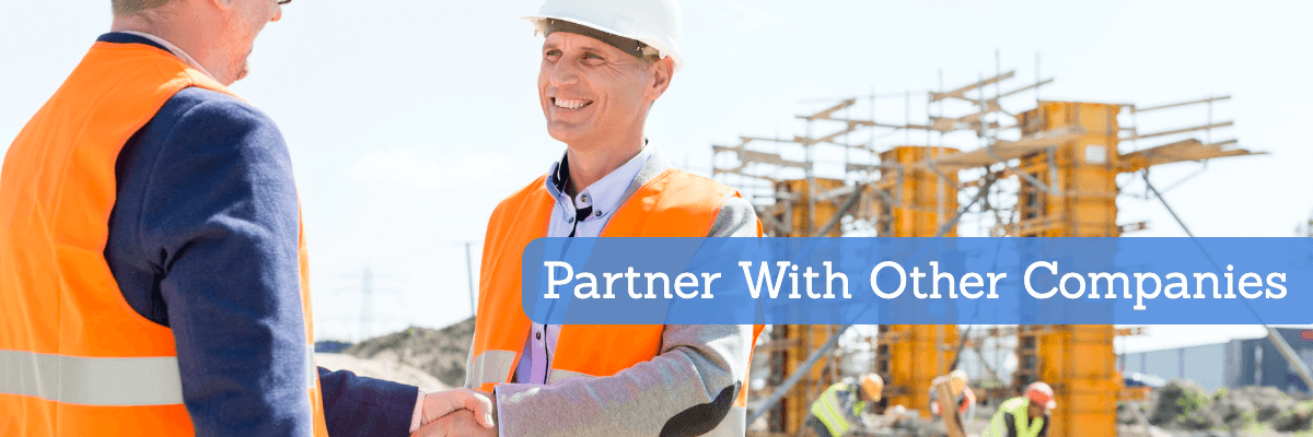 partner with other construction companies