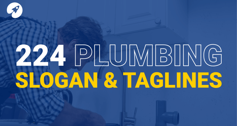 224 catchy plumbing slogans
