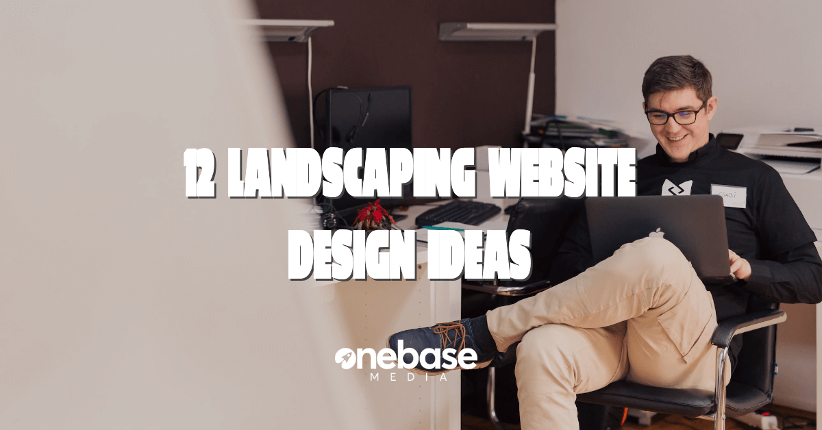12 Landscaping website design ideas