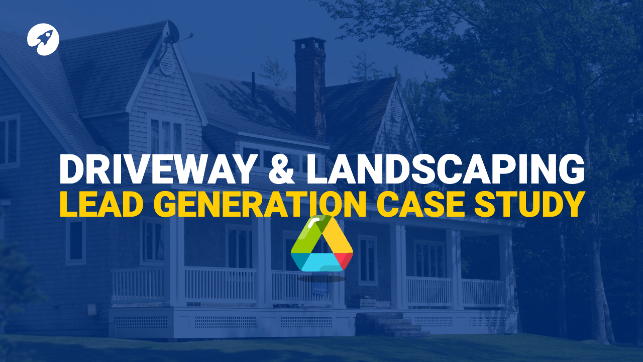 Google Ads case study for landscaping company