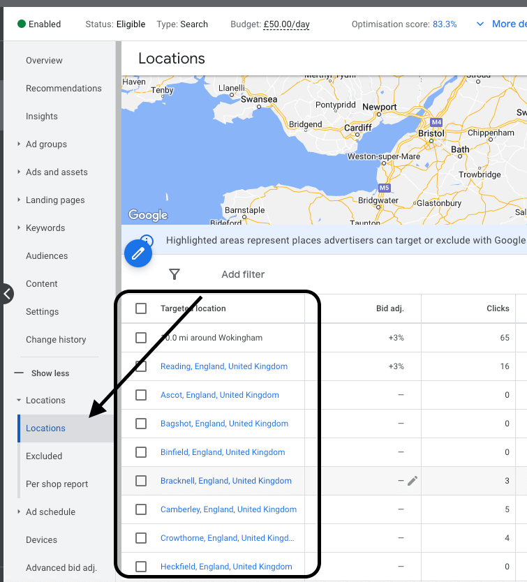 google-ads-location-settings