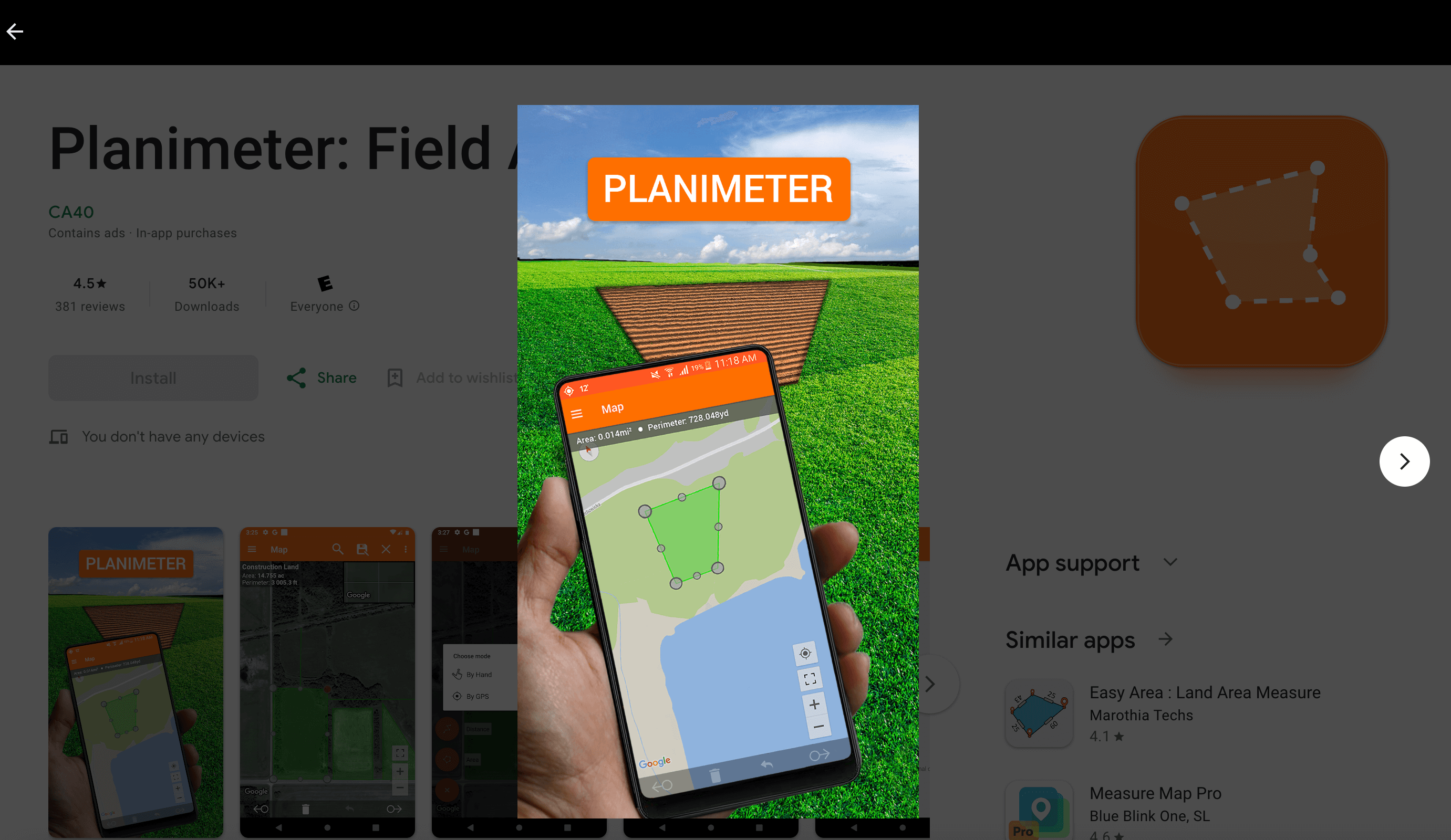 planimeter app