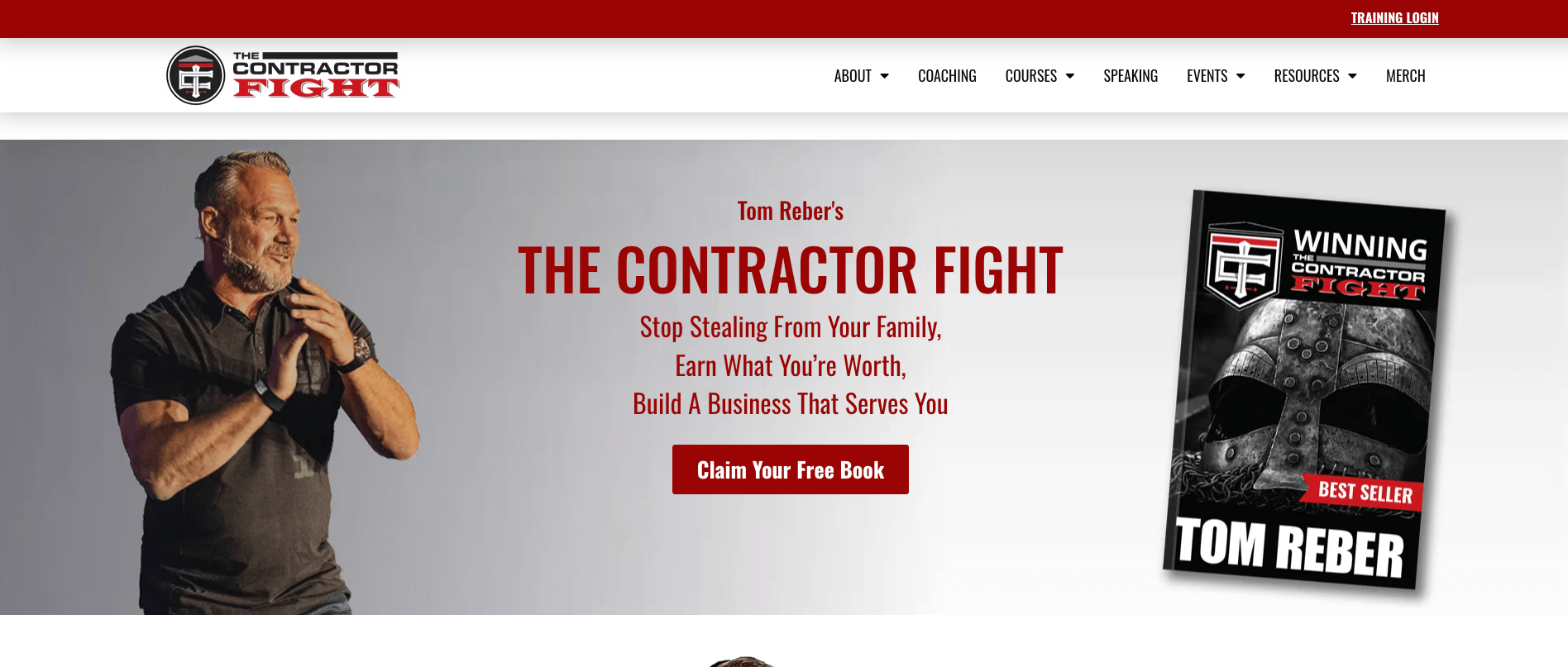 the contractor fight