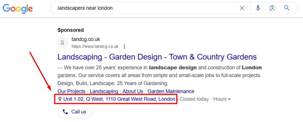 location extension google ads