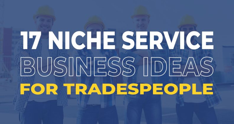 niche service business ideas with low competition