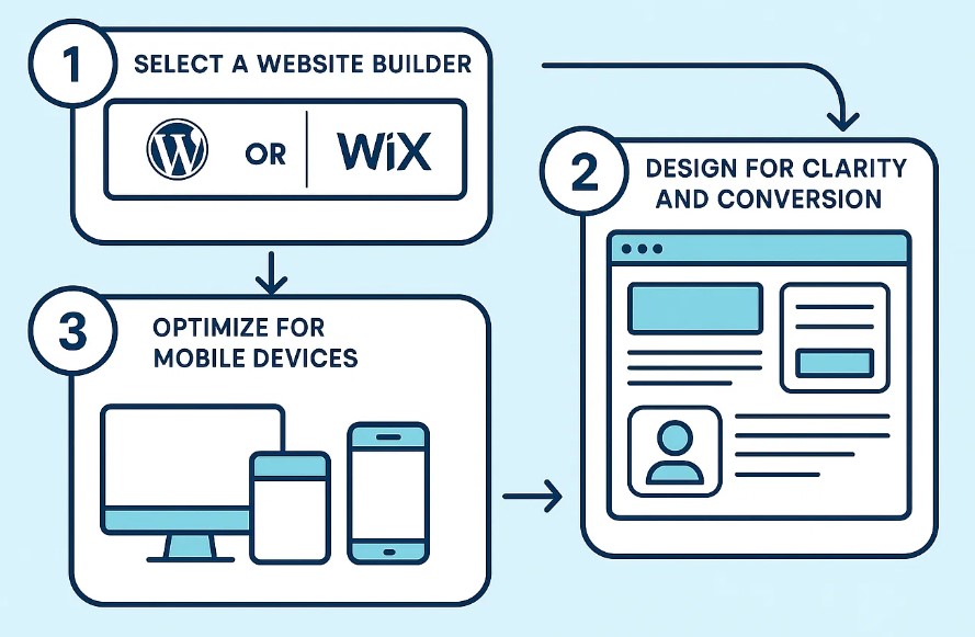 build a dedicated website