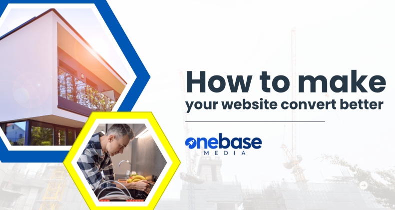 how to make a tradespeople website convert better