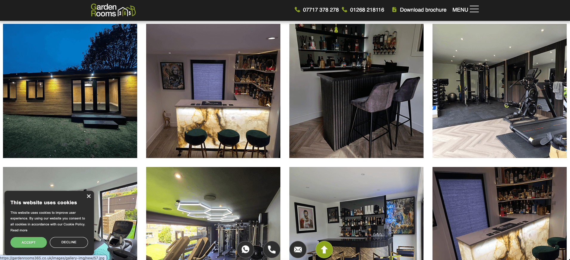 real work on your trades website