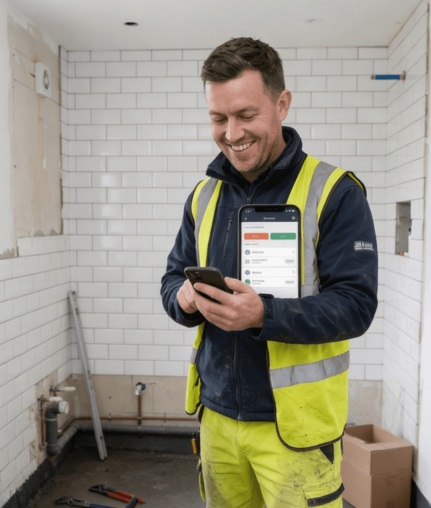 building contractor job management for builders