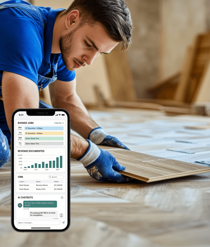flooring job management app