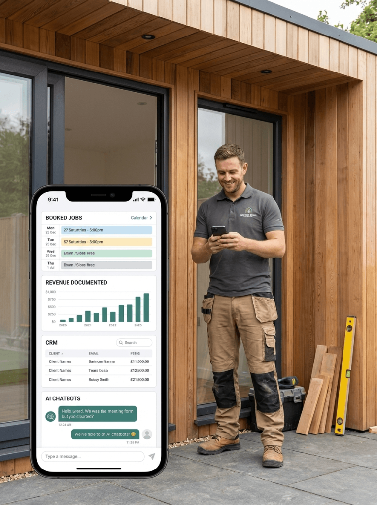 garden room job managament app