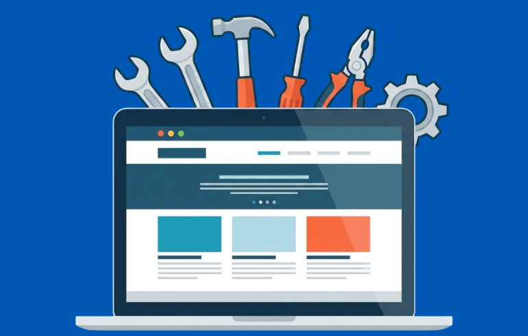 plumbing web design