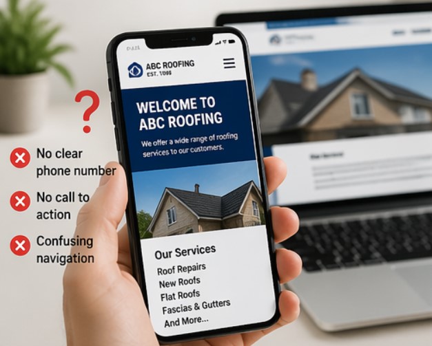 website is hard to navigate