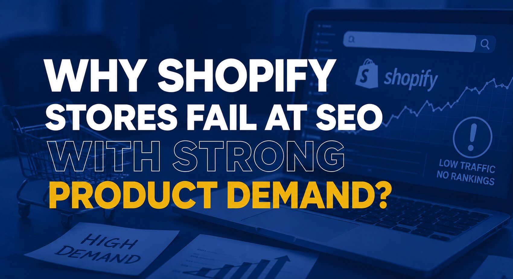 Why Many Shopify Stores Fail at SEO Even With Strong Product Demand