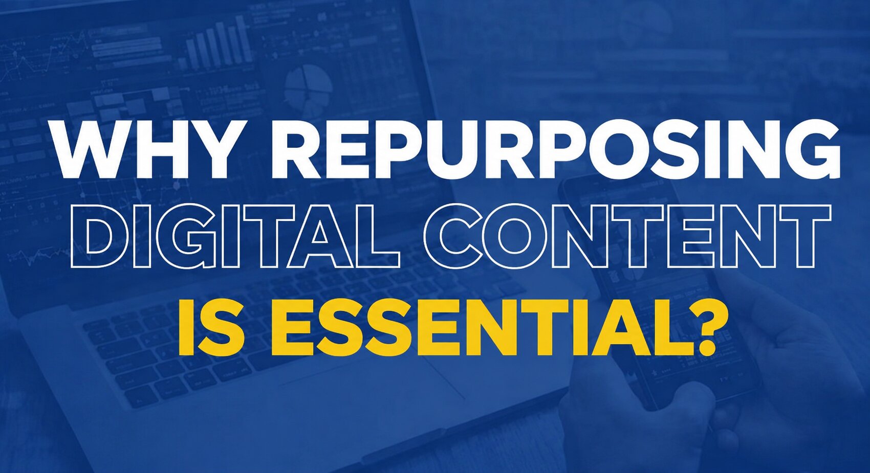 Repurposing Digital Content for Scalable Online Marketing